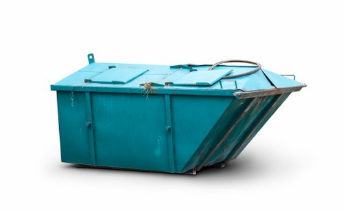 Operatives performing corrective clean-up after a missed collection